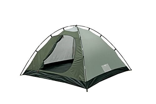 High Peak Nevada 4 kubbe çadır, ön yapılı kamp çadırı, 4 kişilik, çift duvarlı, 2000 mm su geçirmez, havalandırma sistemi, hava şartlarına karşı koruma girişi, sivrisinek koruması