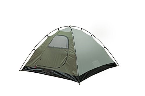 High Peak Nevada 4 kubbe çadır, ön yapılı kamp çadırı, 4 kişilik, çift duvarlı, 2000 mm su geçirmez, havalandırma sistemi, hava şartlarına karşı koruma girişi, sivrisinek koruması