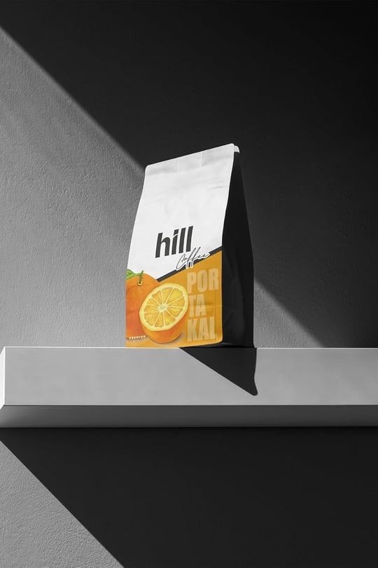 Hill Coffee Portakallı Türk Kahvesi 200Gr