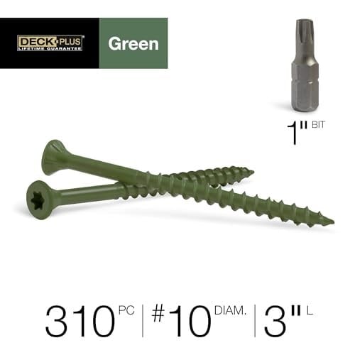 HILLMAN FASTENERS 48405 Schraube, 10 x 3, Grün