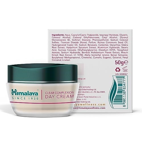 Himalaya Since 1930 Aydınlatıcı Gündüz Kremi, Yüz Kremi, Cınnabloc, Uv Koruma, Hipoalejenik, Kuru Ve Karma Ciltler, 50ml