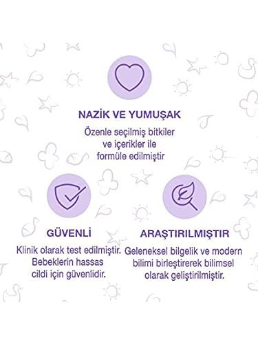 Himalaya Since 1930 Hassas Bebek Şampuanı, Göz Yakmayan, Amber Çiçeği, Nohut, Besleyici, Yumuşatıcı, Parabensiz, Sentetik İçermez, 400 ml - Seçenekler: 400ml, 400ml (3 paketi)