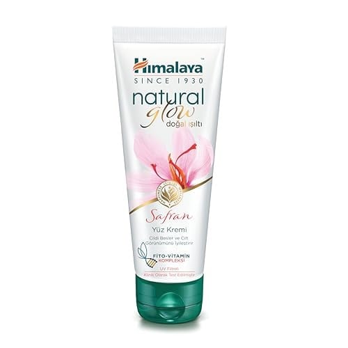 Himalaya Since 1930 Natural Glow Doğal Işıltı Yüz Kremi 50 gr, Safran, Niacinamide, Fito-Vitamin Kompleksi