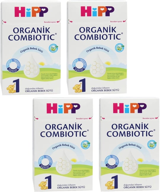 Hipp 1 Organik Combiotic 800 gr Bebek Sütü 4 ADET