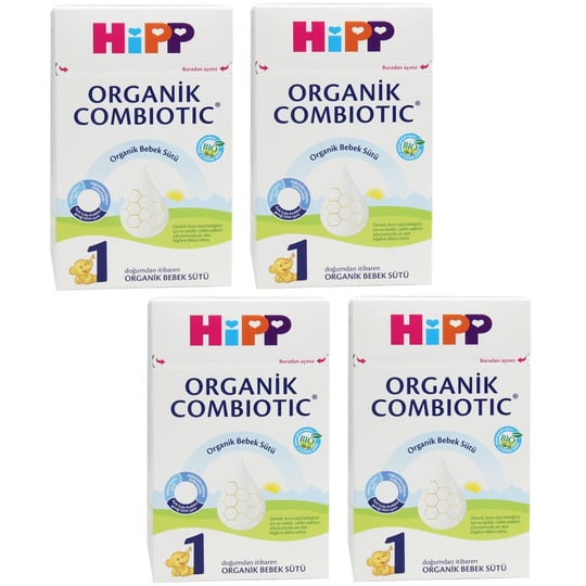 Hipp 1 Organik Combiotic 800 gr Bebek Sütü 4 ADET