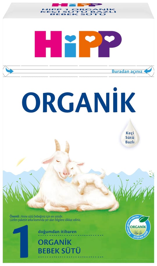HiPP 1 Organik Keçi Sütü Bazlı Bebek Sütü 400 gr