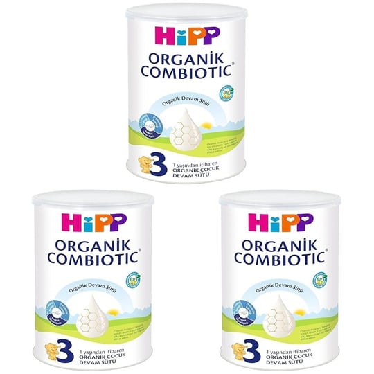 HiPP 3 Organik Combiotic Devam Sütü 350g 3lü paket