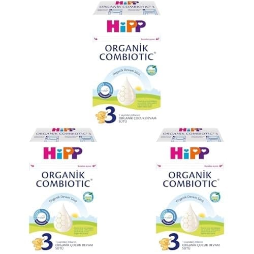 HiPP 3 Organik Combiotic Devam Sütü 600 G 3lü paket