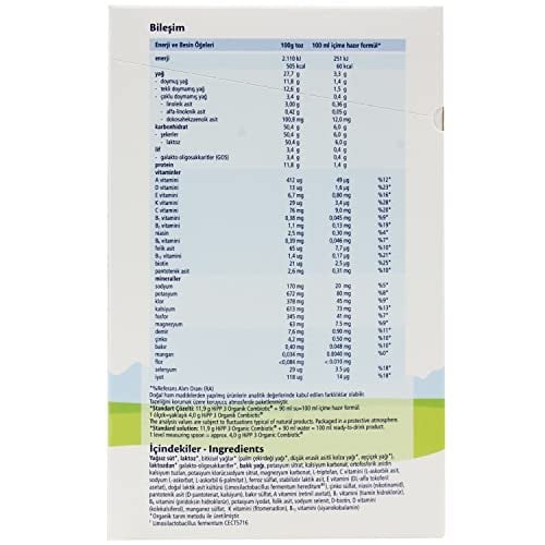 Hipp 3 Organik Combiotic Devam Sütü 800 Gr 1 Paket(1 x 800 G)