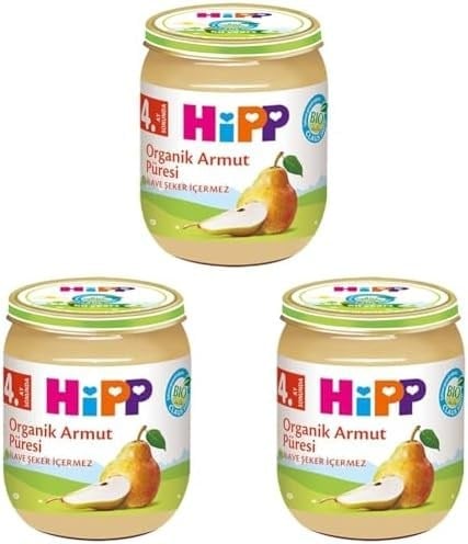 Hipp Organik Armut Püresi 125 Gr 1 Paket(1 X 125 G) 3lü paket