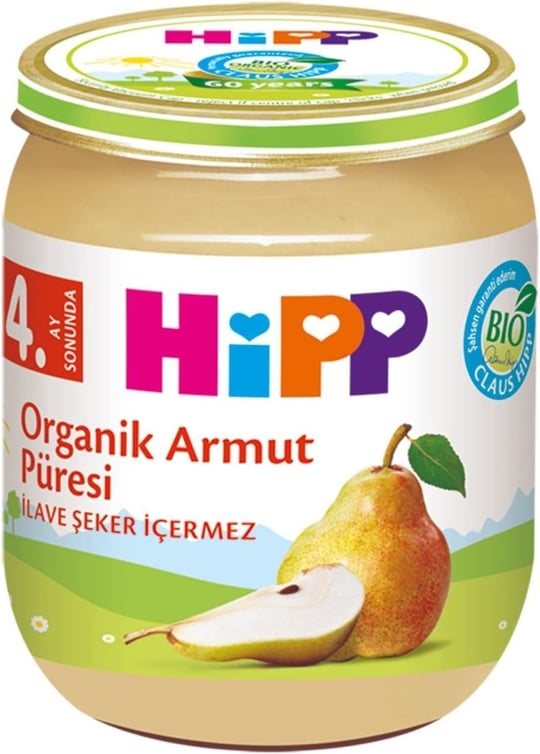 HiPP Organik Armut Püresi 125 gr