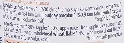 HiPP Organik Elma ve Muz Püresi 190 gr