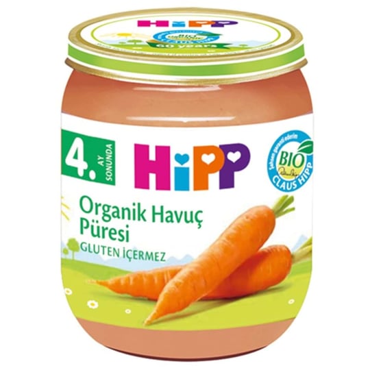 HiPP Organik Havuç Püresi 125 gr