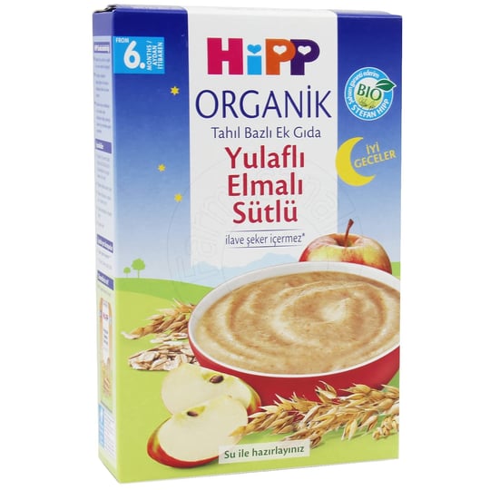 HiPP Organik İyi Geceler Sütlü Yulaf Elma 250 gr