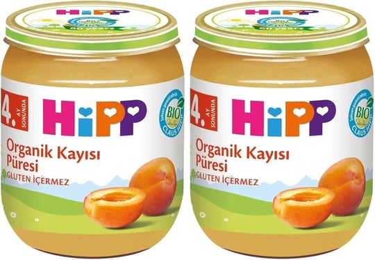 HiPP Organik Kayısı Püresi 125 gr