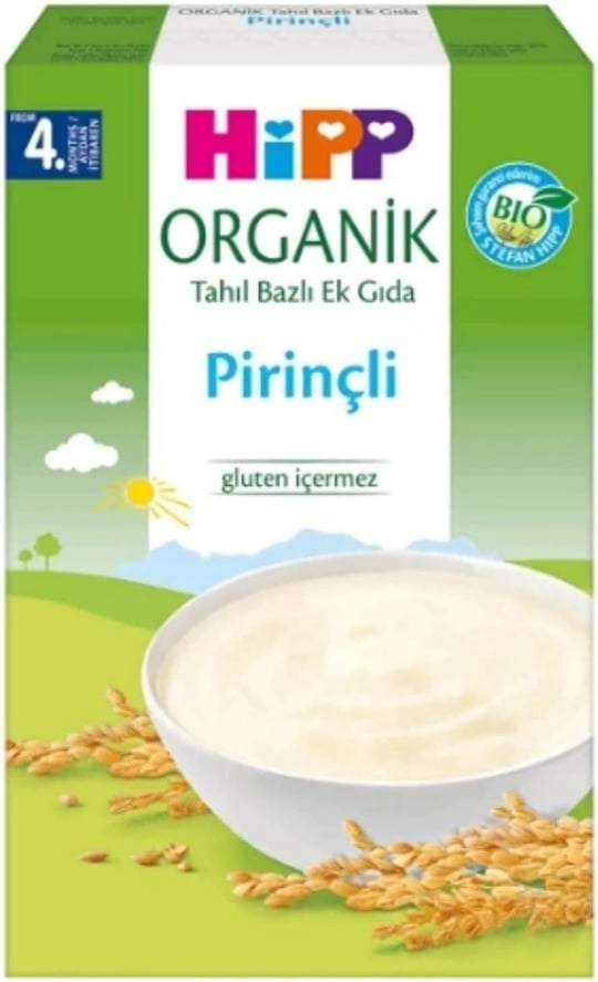 HiPP Organik Pirinçli Tahıl Bazlı Ek Gıda 200 gr