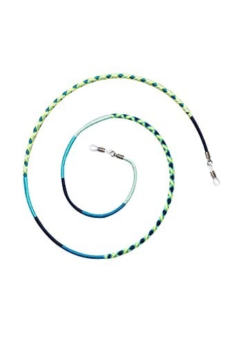 Hippi Lemon Çok Renkli 70 cm El Emeği Örgülü Özel Tasarım Yapılı Unisex Gözlük İpi Aksesuarı
