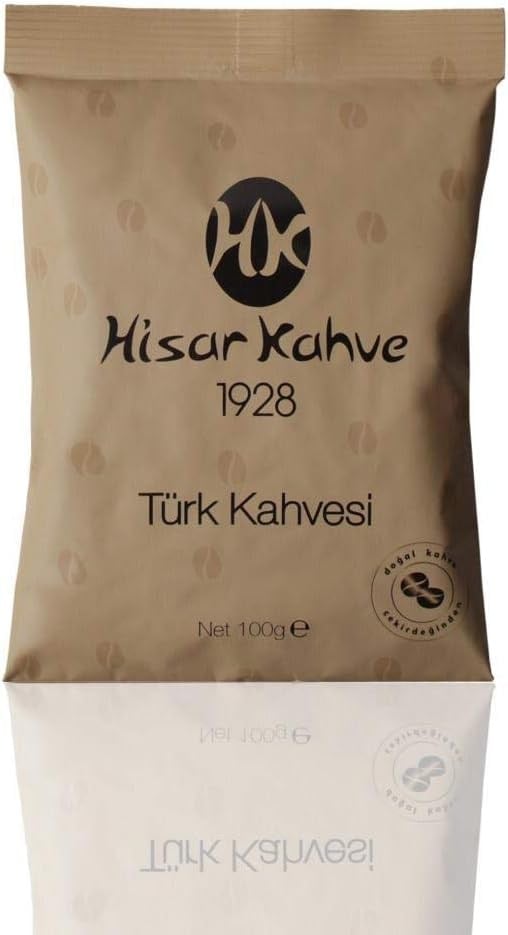 Hisar Kahve 1928 Türk Kahvesi 100 g (5li Paket)