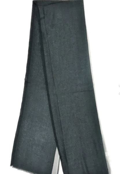 HitDukkan Gri Siyah Renk Geçişli%100 Pamuk Şal 90x190 cm 1000000005493