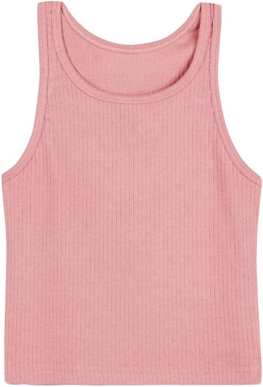 HNX Denim Pamuklu Kalın Askılı Crop Kadın Kısa Atlet Denim M hnxNM330