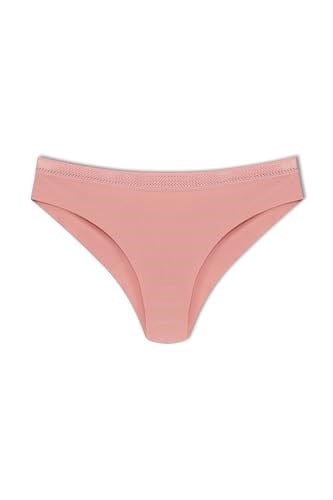 HNX UNDERWEAR 3lü Micro Lazer Kesim Petek Lastik Hayalet Brazil Kadın Külot Siyah-Beyaz-Mor M hnxNM3551
