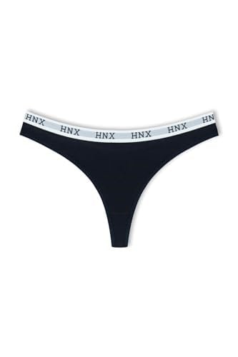 HNX UNDERWEAR 3lü Spor String Külot Lacivert Kırmızı Kahve M hnxNM7934