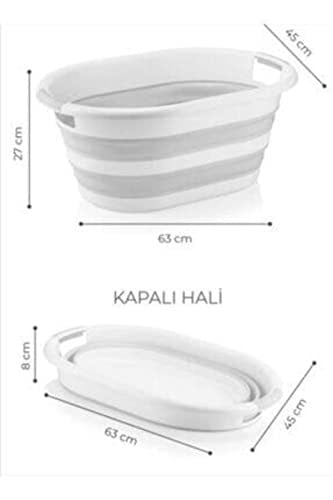 Hobby Life Katlanır Oyuncak ve Çamaşır Sepeti, Çok Renkli, 38 lt