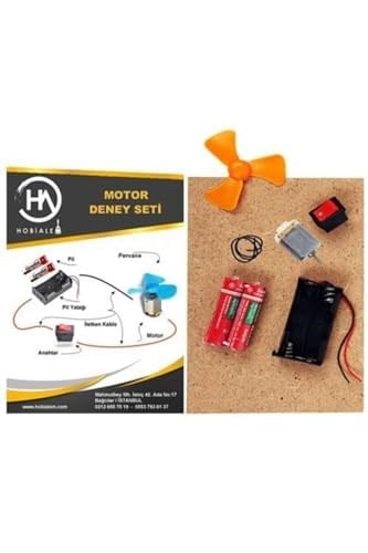 Hobialem Eğitici, Motor Ve Elektrik Devresi, Deney Seti, 2 Li Set, Eğitici Elektrik Devresi, Motor Devresi