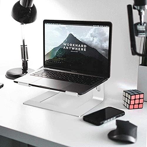 Hobimtek M5 Alüminyum Ergonomik Katlanır Macbook Bilgisayar Standı Bilgisayar Yükseltici 10 –17 inç