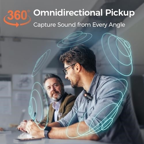 hohem Mic-01 Kablosuz Yaka Mikrofonu, Anında Eşleştirme, DSP Gürültü Engelleme, 20 Saat Pil Ömrü, PC Android Kamera Gimbal için Mini Mikrofon, Video Kaydı/Röportaj, 2 TX+1 RX+Şarj Kutusu