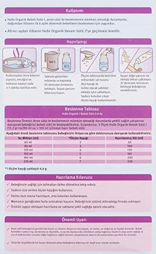 Holle Organik Bebek Sütü 1, 400 g, 1 Paket
