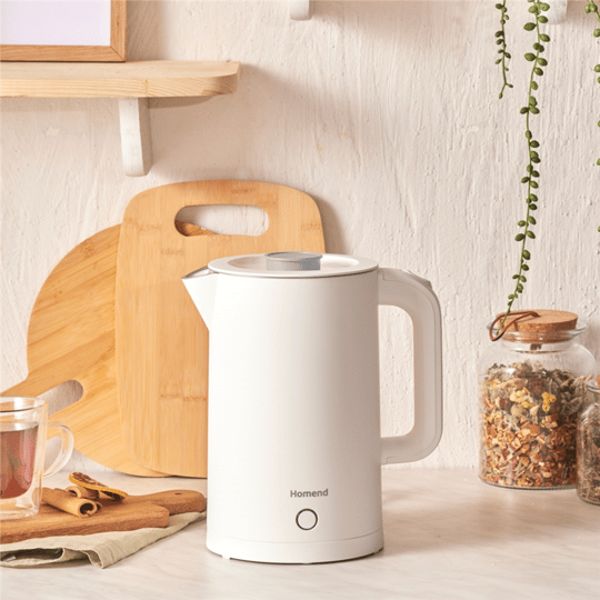 Homend Heatrow Cooltouch 1618H Paslanmaz Çelik El Yakmaz Gövdeli Su Isıtıcısı