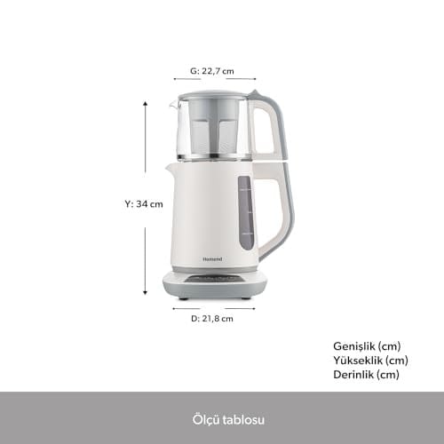 Homend Royaltea 1757H Çay Makinesi