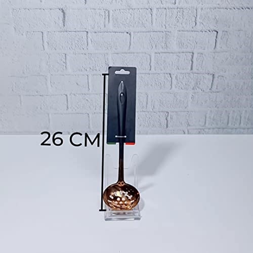 Hometarz Lüx Metal Gold Sos Kevgiri Paslanmaz Çelik Siyah