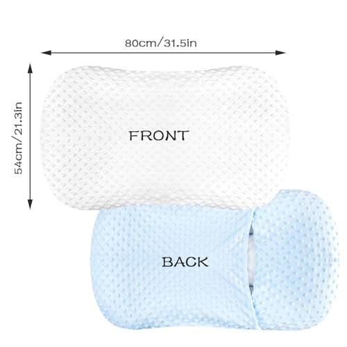 Hooyax Minky Bebek Şezlong Kılıfı 2li Paket Birinci Sınıf Yenidoğan Şezlong Kılıfları, Bebek Yuvası Şezlongları için Organik Çıkarılabilir Bebek Kılıfları, Erkek Kızlar için Ultra Yumuşak Rahat Kesim