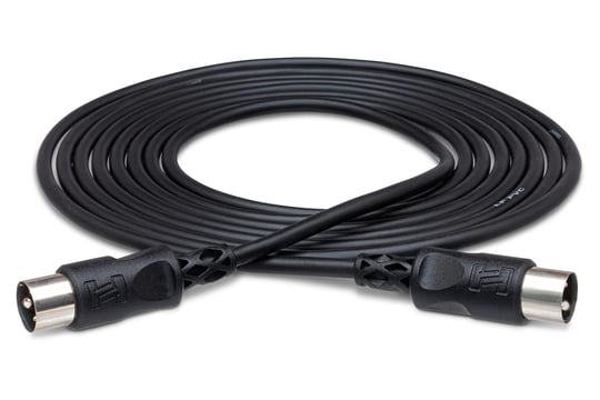 Hosa 5-pin DIN (M) - 5-pin DIN (M) MIDI Kablosu 90 cm (MID-303BK)