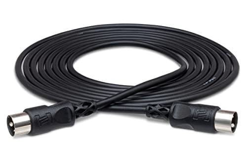 Hosa 5-pin DIN (M) - 5-pin DIN (M) MIDI Kablosu 90 cm (MID-303BK)