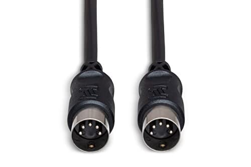 Hosa 5-pin DIN (M) - 5-pin DIN (M) MIDI Kablosu 90 cm (MID-303BK)