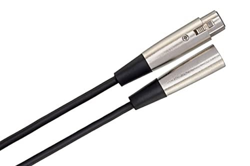 Hosa MCL-115 XLR3F - XLR3M Mikrofon Kablosu, 15 Feet - Seçenekler: 10 Feet, 15 Feet, 20 Feet