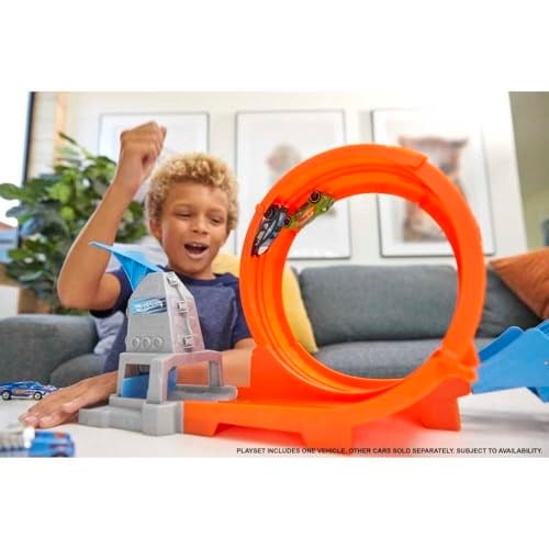 Hot Wheels Döngü Göstergesi Parkuru Oyun Seti Hot Wheels Şampiyonluk Parkuru Yarış Seti - Çember Pist GTV13 GTV13
