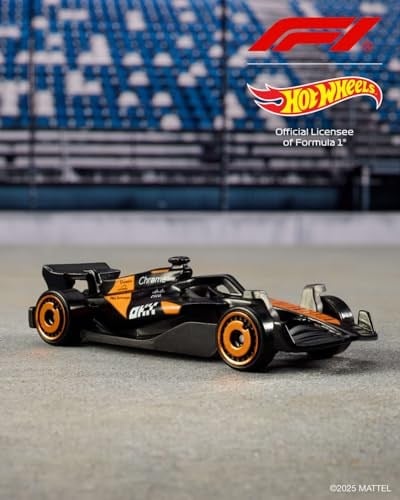 Hot Wheels Formula 1 5li Araba Seti, F1 yarış takımlarından ilham alan 5 adet 1:64 ölçekli metal araç, koleksiyona uygun yarış arabaları, JGF58