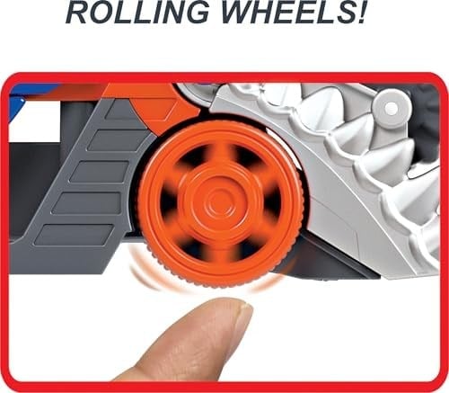 Hot Wheels Köpek Balığı Taşıyıcı Hot Wheels Köpek Balığı Taşıyıcı Oyun Seti, 1 Adet 1:64 Ölçekli Araba İçerir, 4-8 Yaş Arası Çocuklar İçin GVG36 GVG36