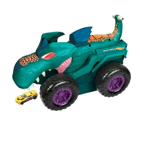 Hot Wheels Monster Trucks Araba Yiyen Mega Wrex Hot Wheels Monster Trucks Araba Yiyen Mega Wrex, 3 Yaş ve Üzeri Çocuklar İçin GYL13 GYL13