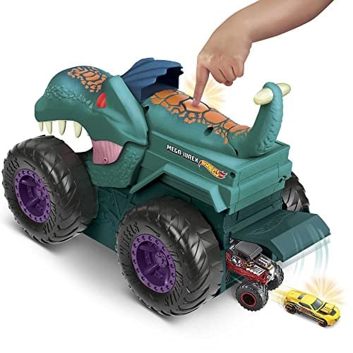 Hot Wheels Monster Trucks Araba Yiyen Mega Wrex Hot Wheels Monster Trucks Araba Yiyen Mega Wrex, 3 Yaş ve Üzeri Çocuklar İçin GYL13 GYL13