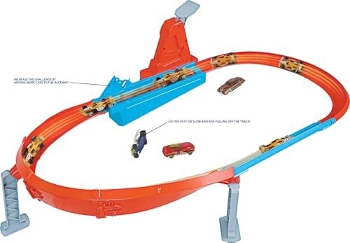 Hot Wheels Rapid Raceway Şampiyon Oyun Seti Hot Wheels Şampiyonluk Parkuru Yarış Seti - Hızlı Parkur GJM75 GJM75