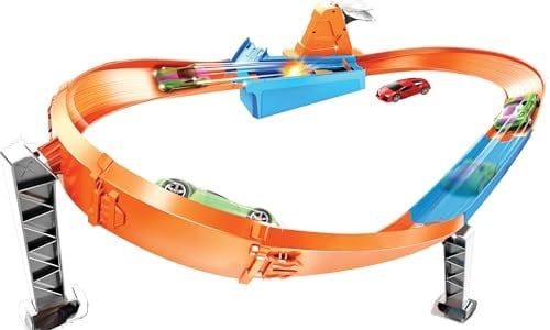Hot Wheels Rapid Raceway Şampiyon Oyun Seti Hot Wheels Şampiyonluk Parkuru Yarış Seti - Hızlı Parkur GJM75 GJM75