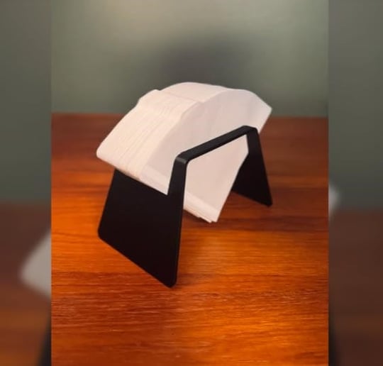 Housetrend Şık Kahve Filtresi Tutacağı – filtre kahve kağıdı Modern Mutfak Düzenleyici, Dekoratif Organizer - Minimal Coffee Filter Holder