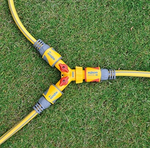 HOZELOCK 2256H Çift Çıkışlı, İkili (2li), Vanalı Musluk Bağlantısı, Dağıtıcı Adaptörü