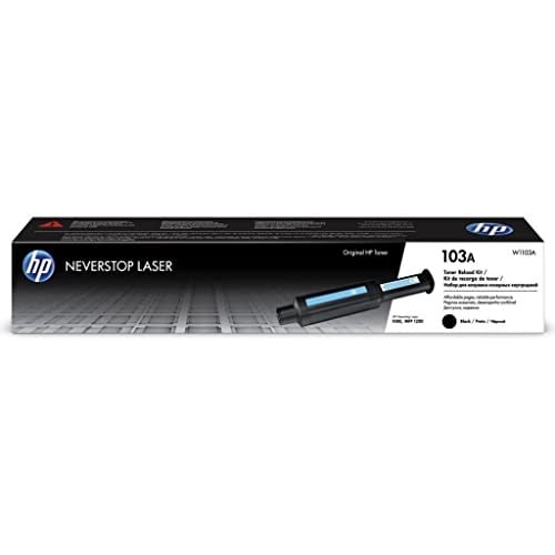 HP 103A Neverstop Laser Toner Dolum Seti 2.500 Sayfa (W1103A), Siyah