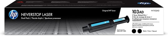 HP 103AD Blk 2Pack Laser Recharge Crtg